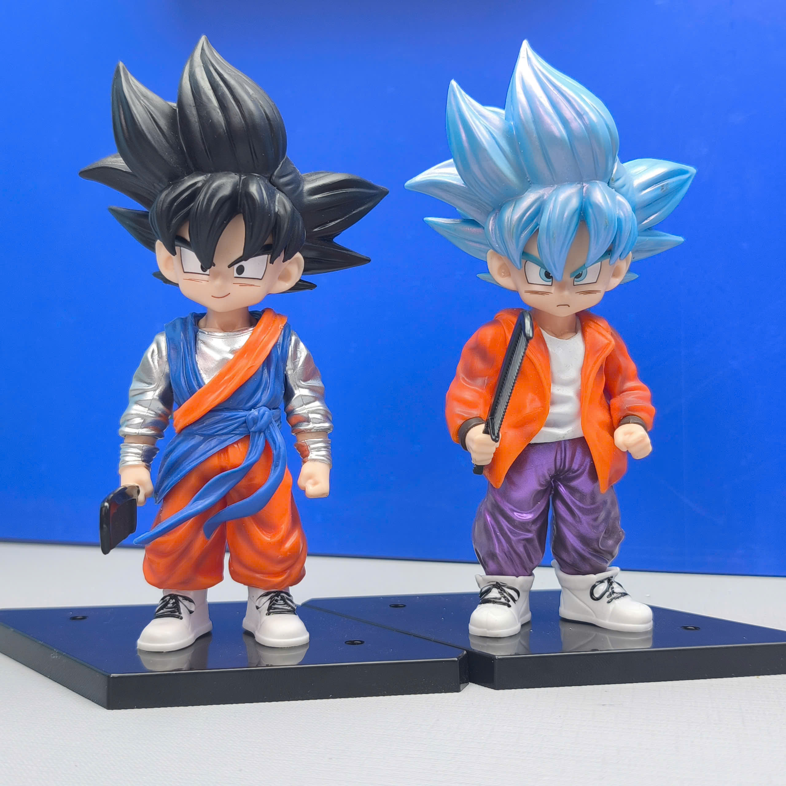 Mô Hình Tiệm Tóc Barber Goku BlockBoy Barber Editions Cao 17cm