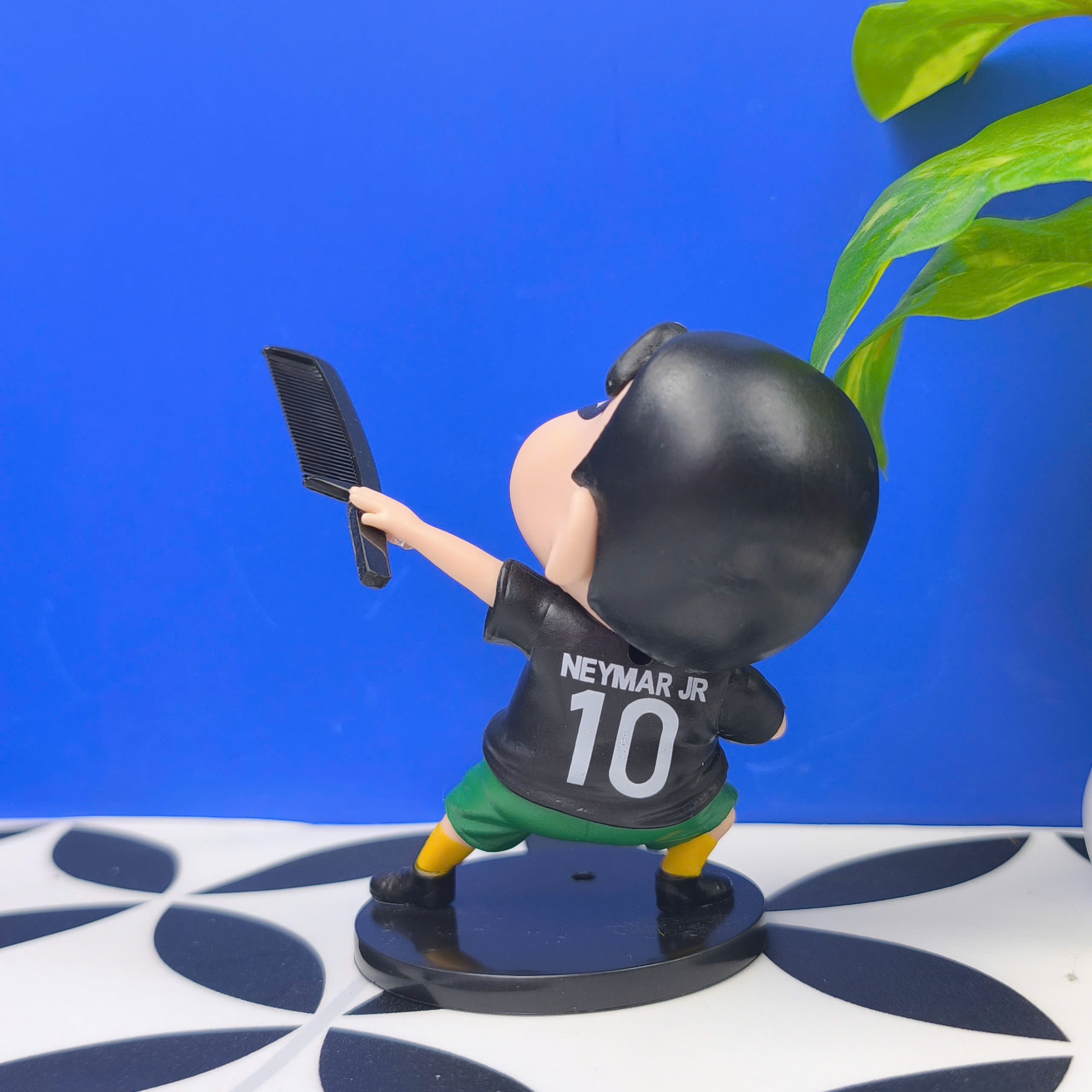Mô Hình Tiệm Tóc Shin Neymar Barber Thể Thao Đường Phố Cao 11cm