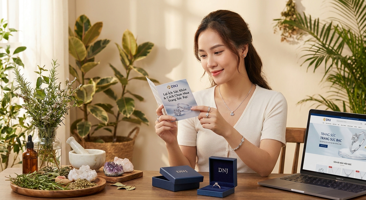 7 Lợi Ích Của Trang Sức Bạc Với Sức Khỏe | Trang Sức DNJ