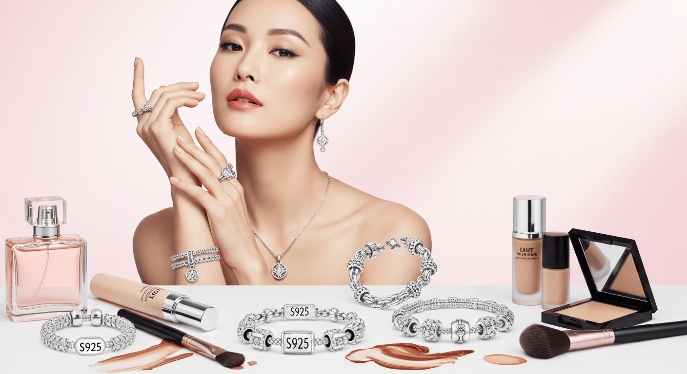 Bạc và các phản ứng với mỹ phẩm: Lưu ý dùng mỹ phẩm để bạc luôn sáng