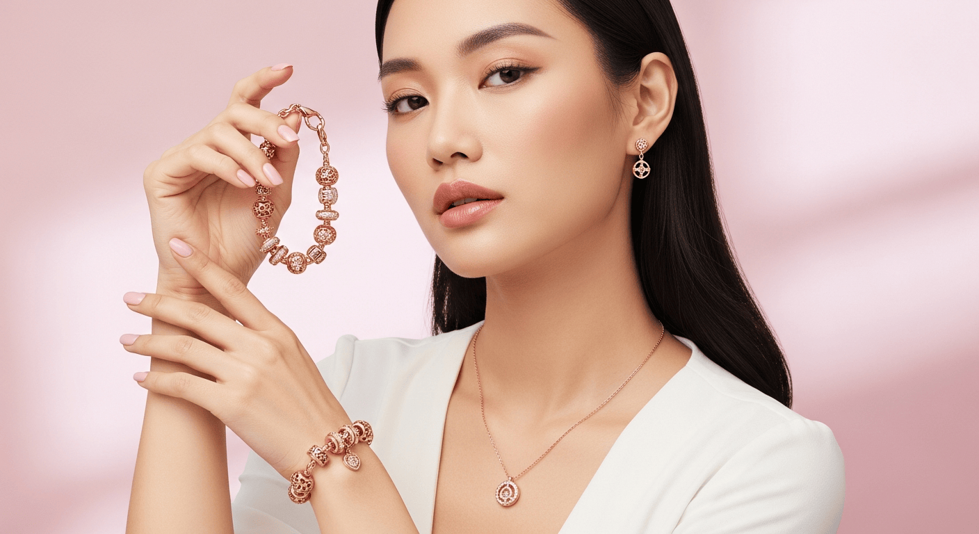 Bạc xi vàng hồng là gì? Bí quyết giữ màu Rose Gold bền đẹp vĩnh cửu