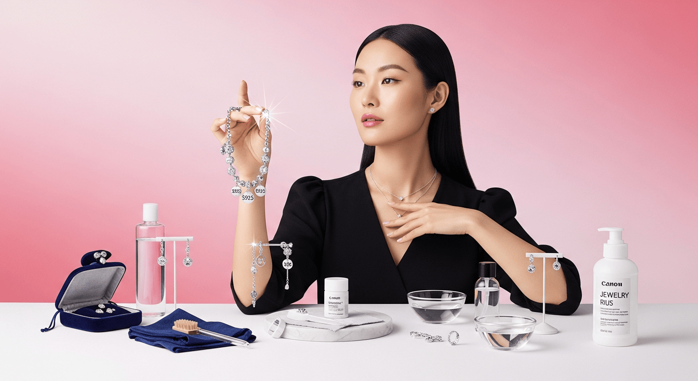 Cách bảo quản trang sức bạc mùa hè và đông luôn sáng bóng