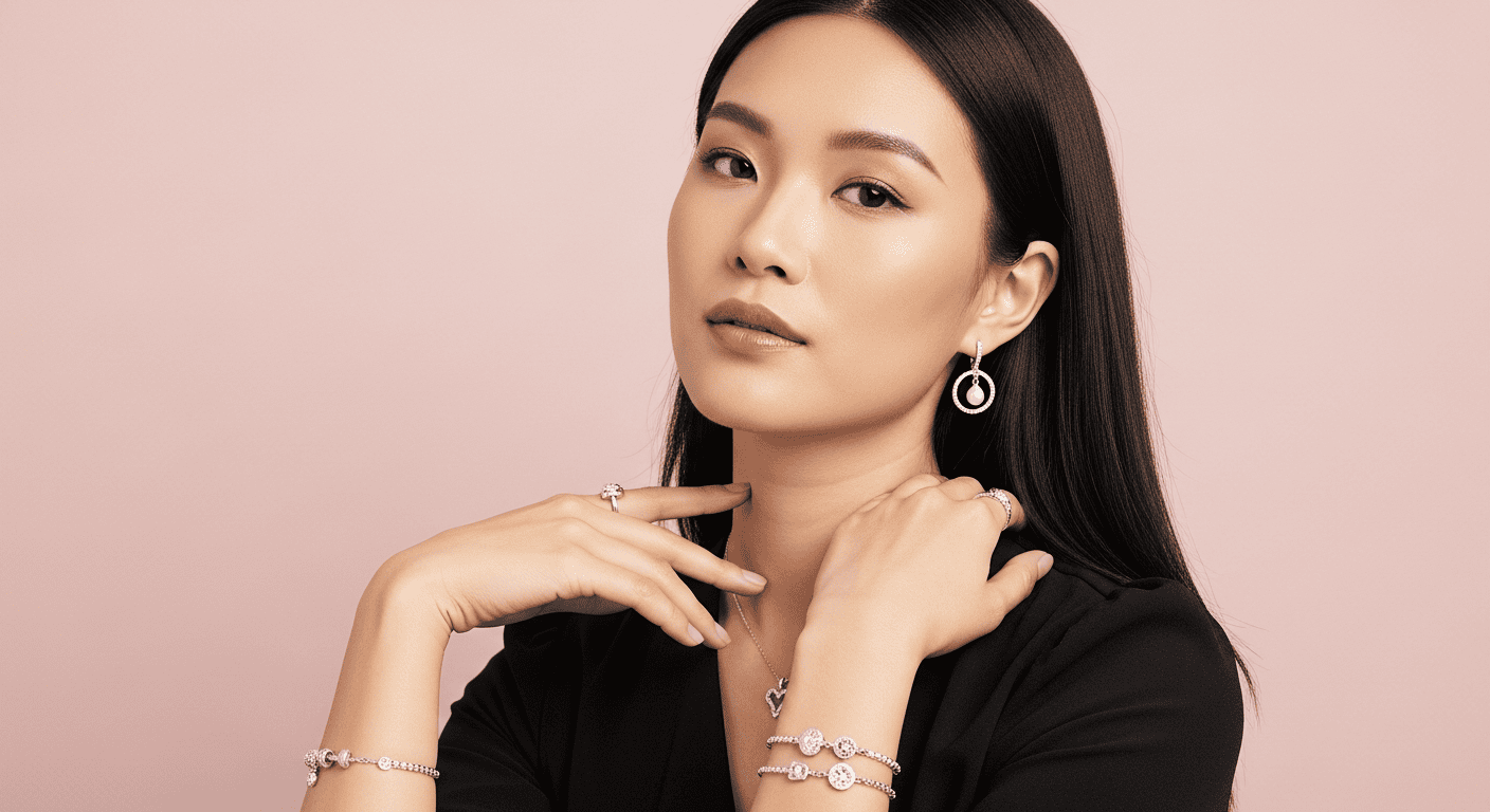 Bí Quyết Chọn Khuyên Tai Bạc Cho Mặt Tròn Thon Gọn Tức Thì