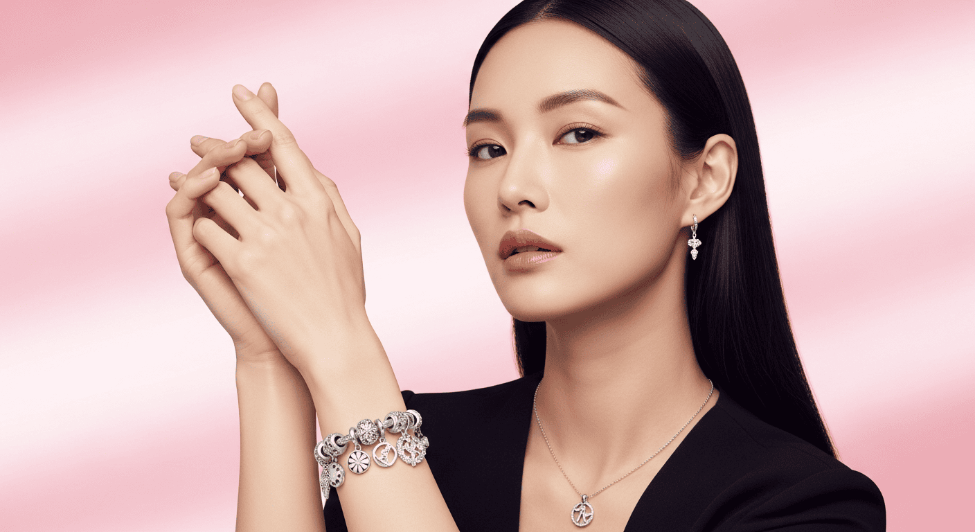 Cách biến hóa vòng charm từ dạo phố sang tiệc tối sang trọng