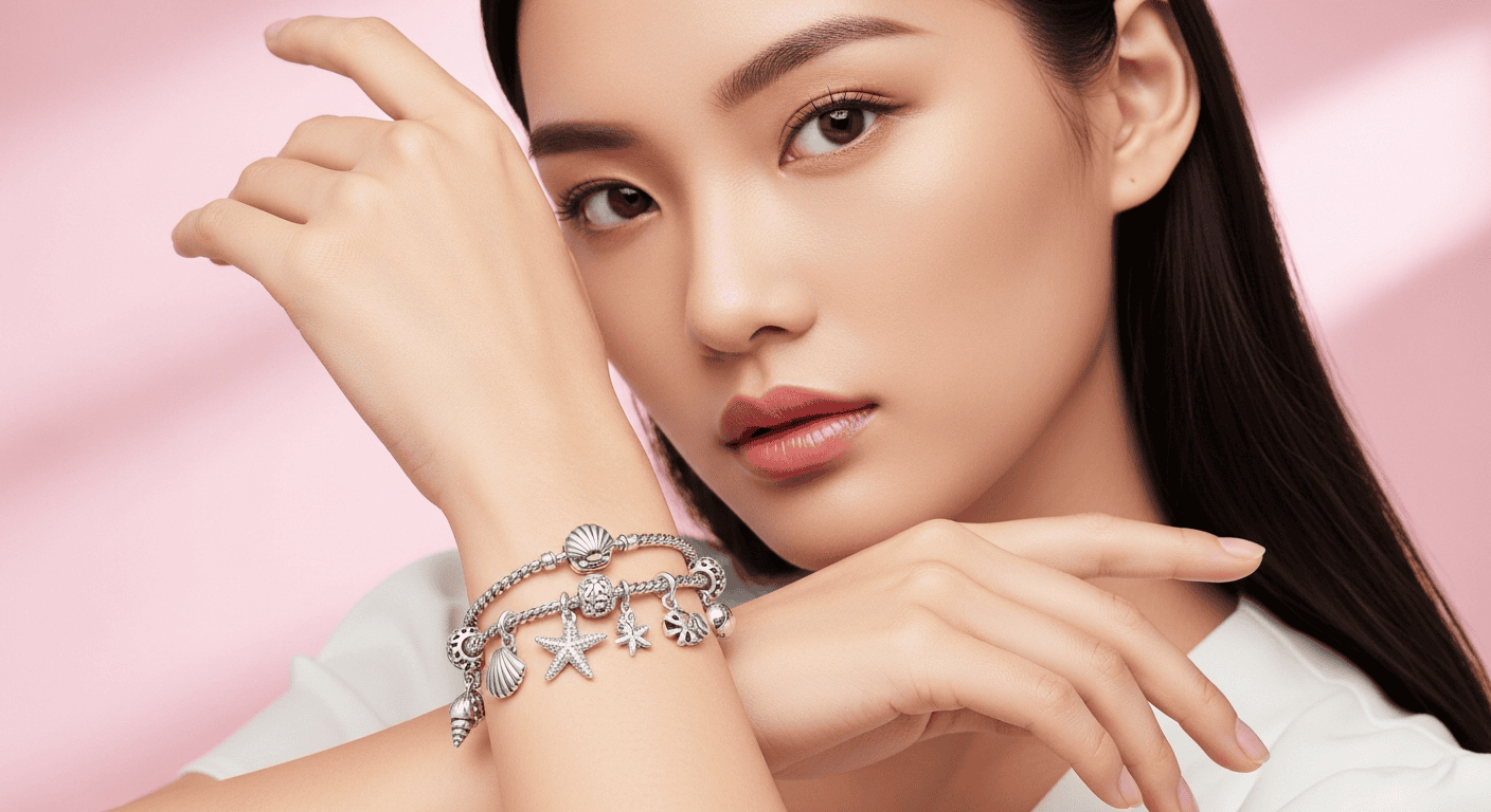 Cách chọn vòng charm bạc đi biển - Beach Style | DNJ Silver