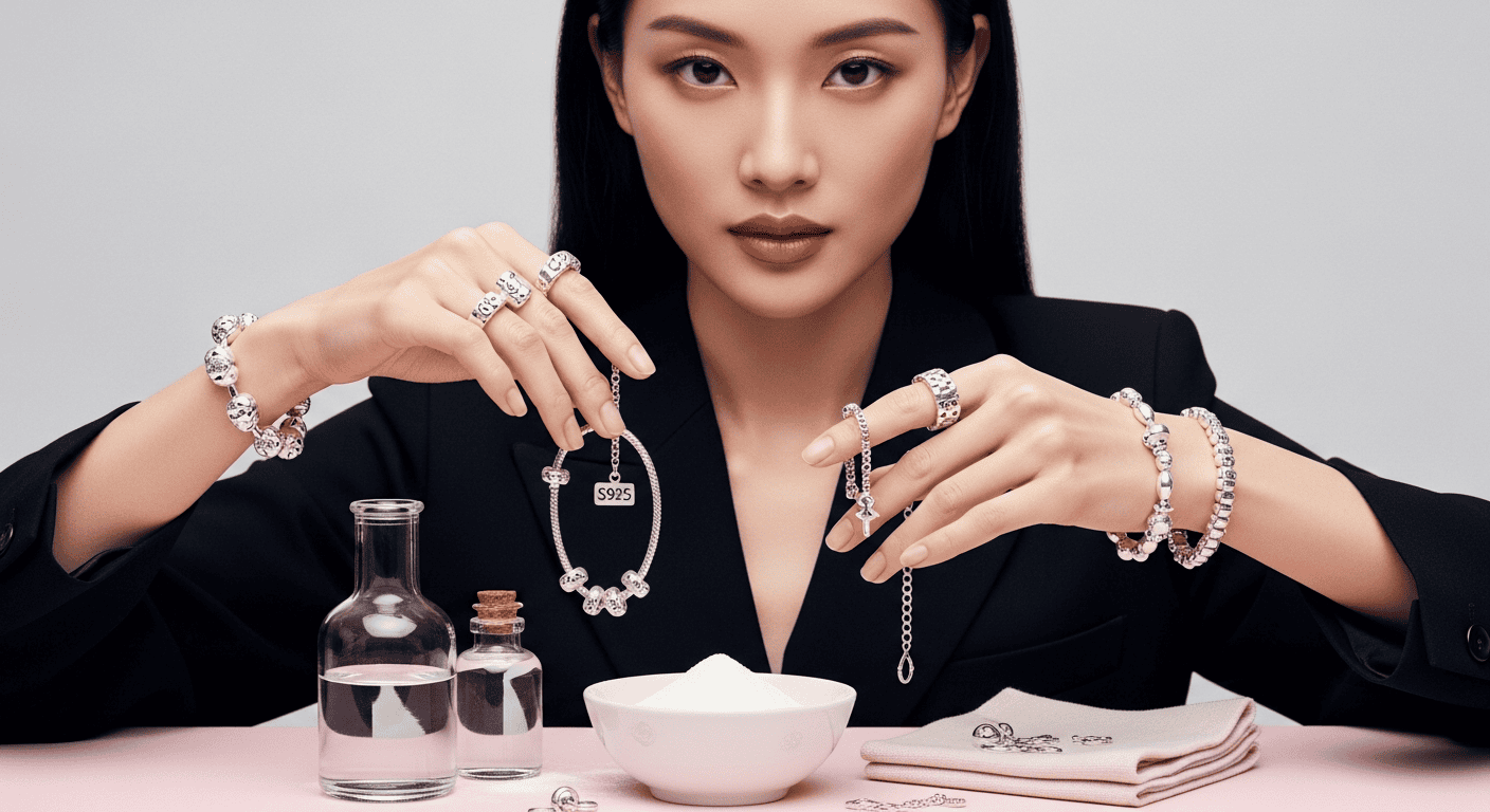 Cách làm sáng bạc bằng Baking Soda và Giấm tại nhà hiệu quả