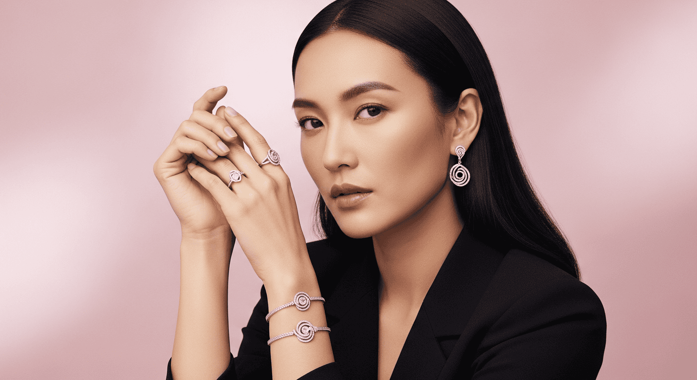 Bí Quyết Phối Bộ Trang Sức Bạc Quà Tặng Đẹp Sang Trọng