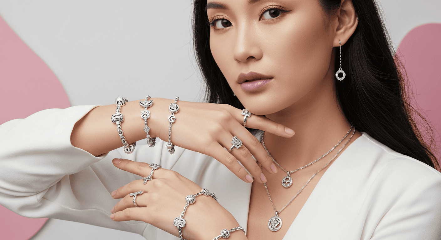 Cách Phối Màu Trang Sức Bạc: Bí Thuật Giúp Nàng Rạng Rỡ Tức Thì