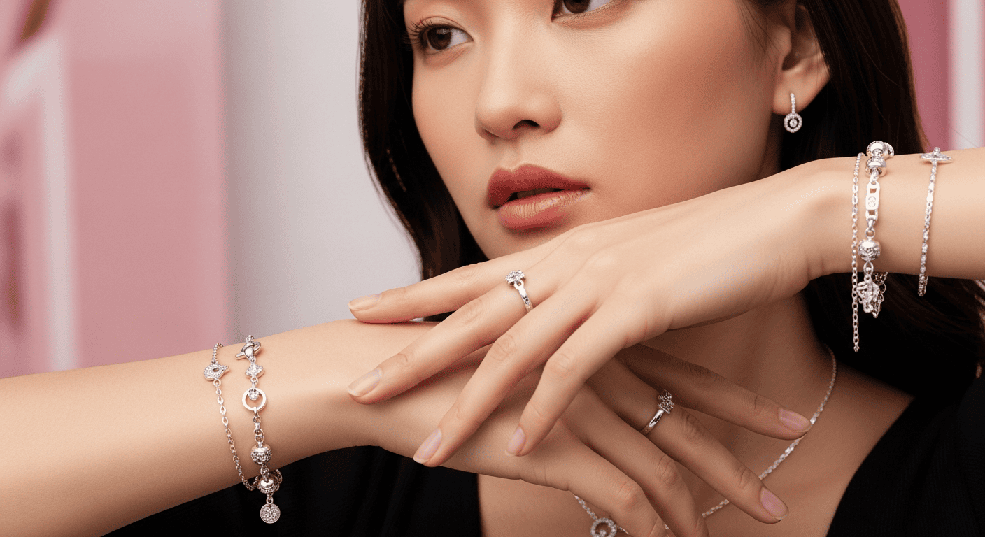 Trang Sức Bạc: Tiết Lộ Gu Thẩm Mỹ Và Khí Chất Phái Đẹp