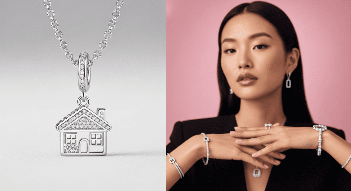 Charm Hình Ngôi Nhà: Bí Mật Về Sự Bình Yên Nơi Tổ Ấm