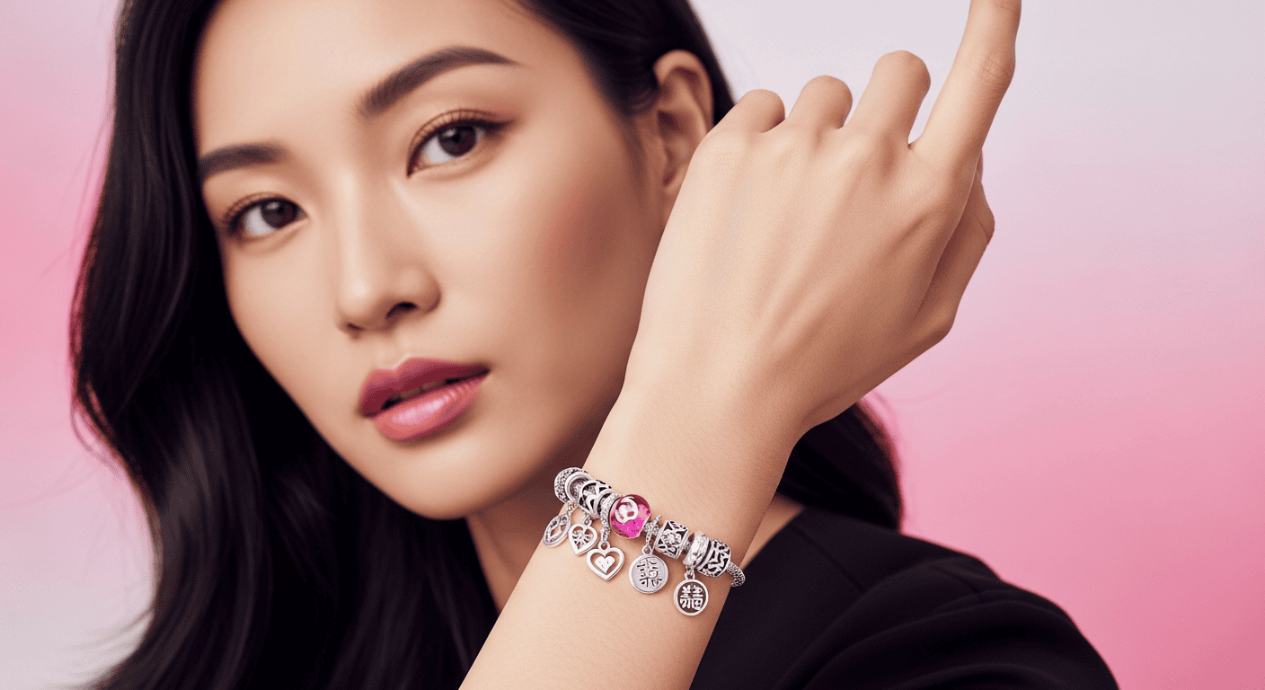 Bí quyết chọn vòng charm tình duyên hút tình yêu | DNJ Silver