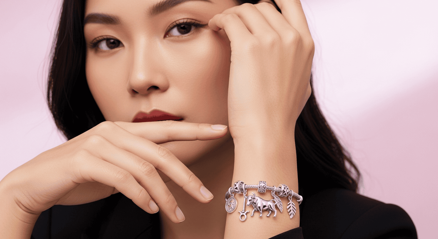 Charm Kim Ngưu: Biểu Tượng Sang Trọng, Ổn Định & Bền Vững