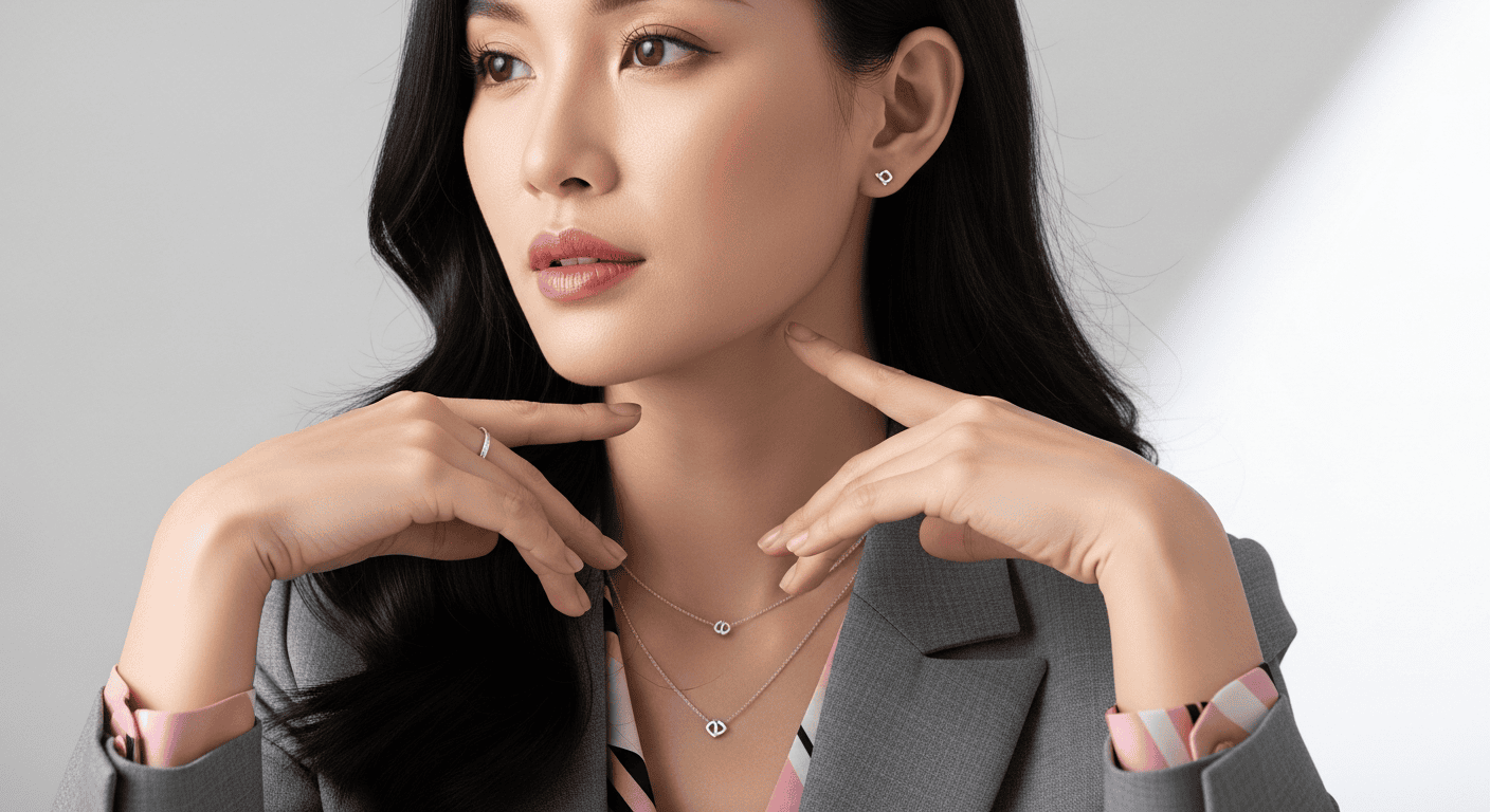 Trang Sức Bạc Công Sở: Bí Quyết Đeo Bạc Sang Trọng, Không Rườm Rà