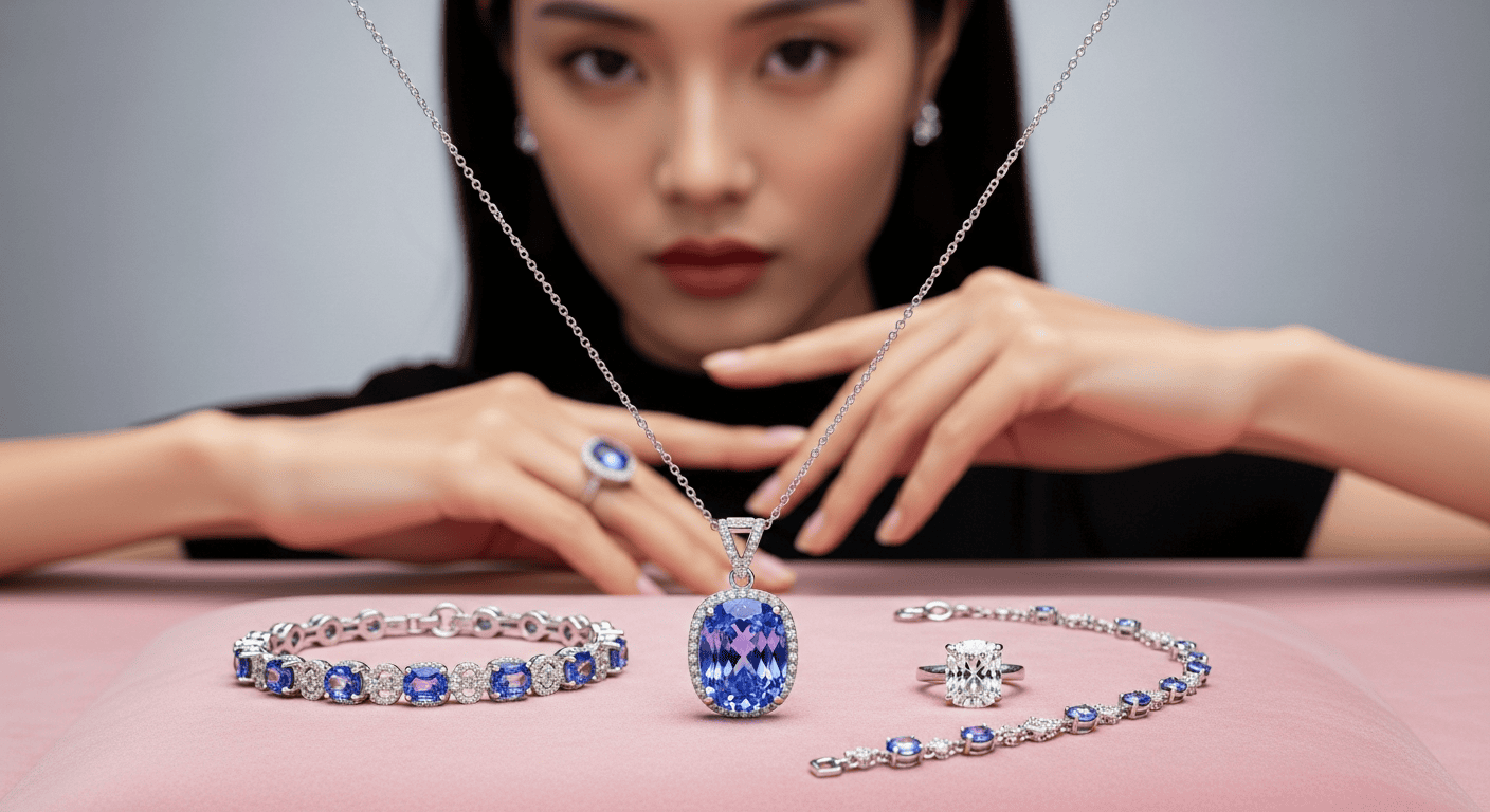 Tại Sao Đá Tanzanite Hiếm Hơn Kim Cương? Sự Thật Từ DNJ