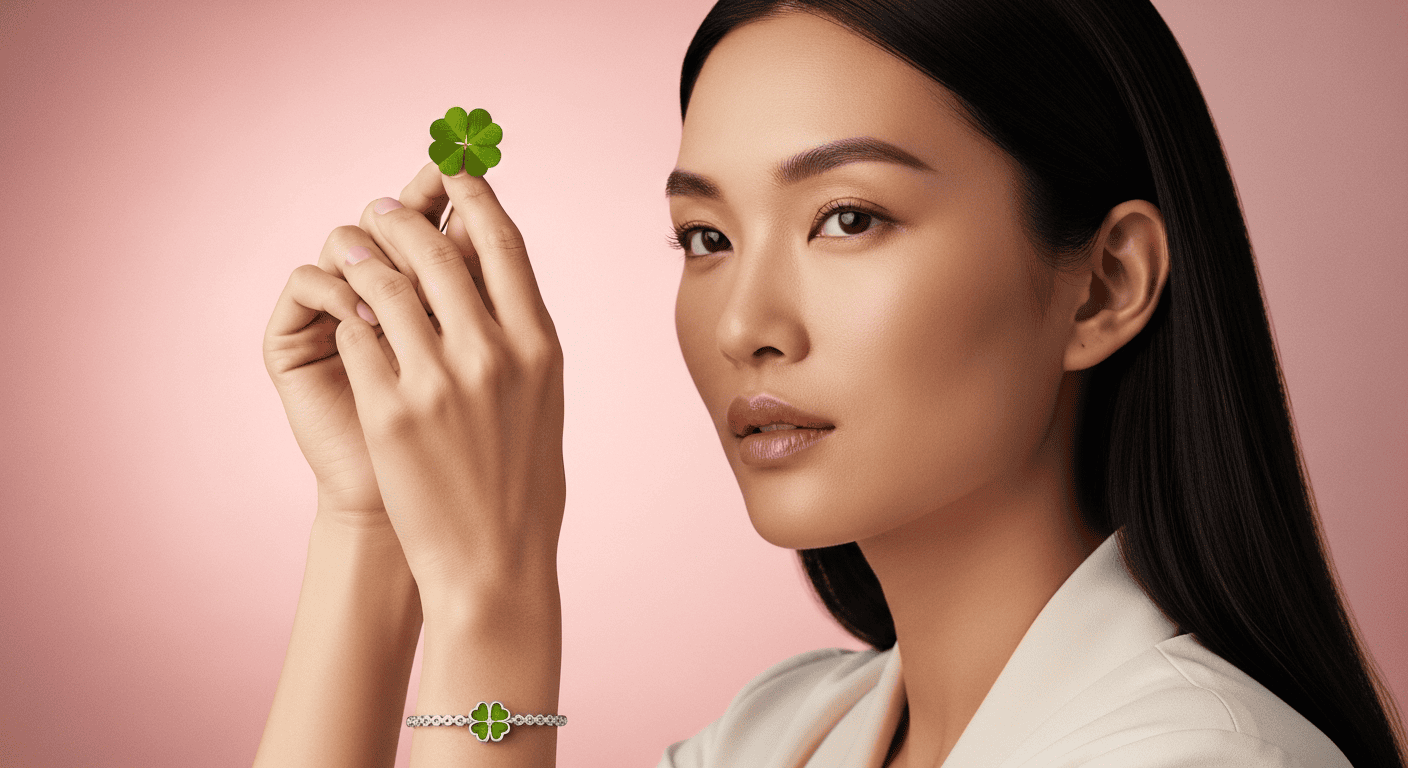 Ý Nghĩa Charm Cỏ Bốn Lá: Bí Mật May Mắn Từ DNJ Silver