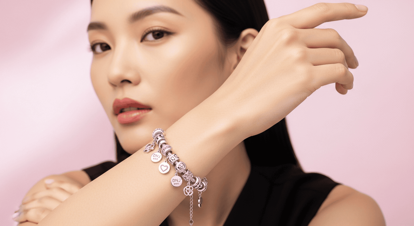 Vòng Charm: Quà Tặng Kỷ Niệm Tình Yêu Không Bao Giờ Sai