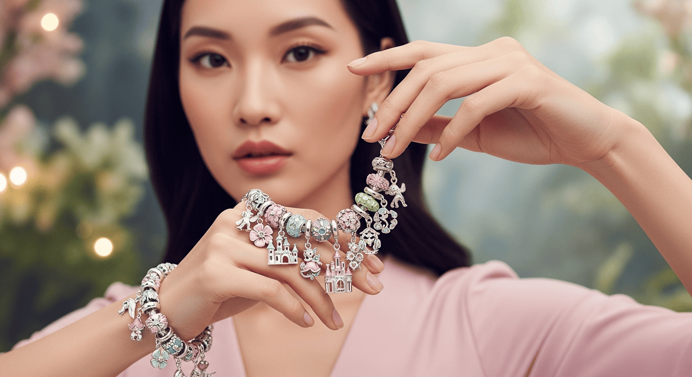 Bí Quyết Mix Vòng Charm 