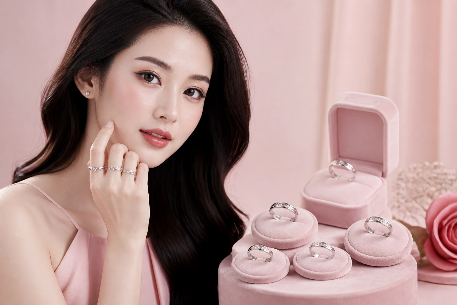 Bộ sưu tập 5 mẫu nhẫn khắc chữ cá nhân hóa độc bản của DNJ Silver
