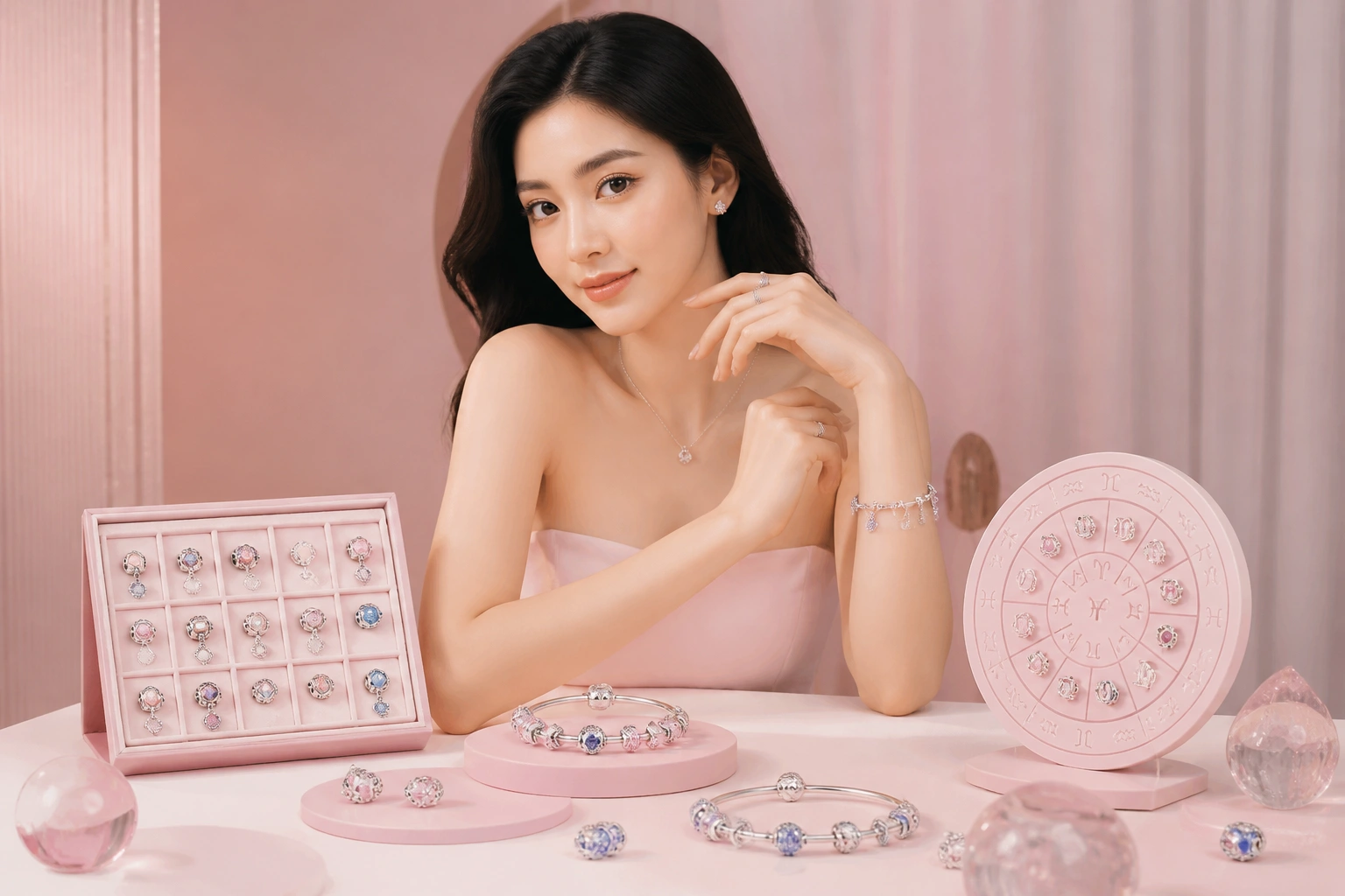 Bộ sưu tập charm chiêm tinh theo các nhóm nguyên tố tại DNJ Silver