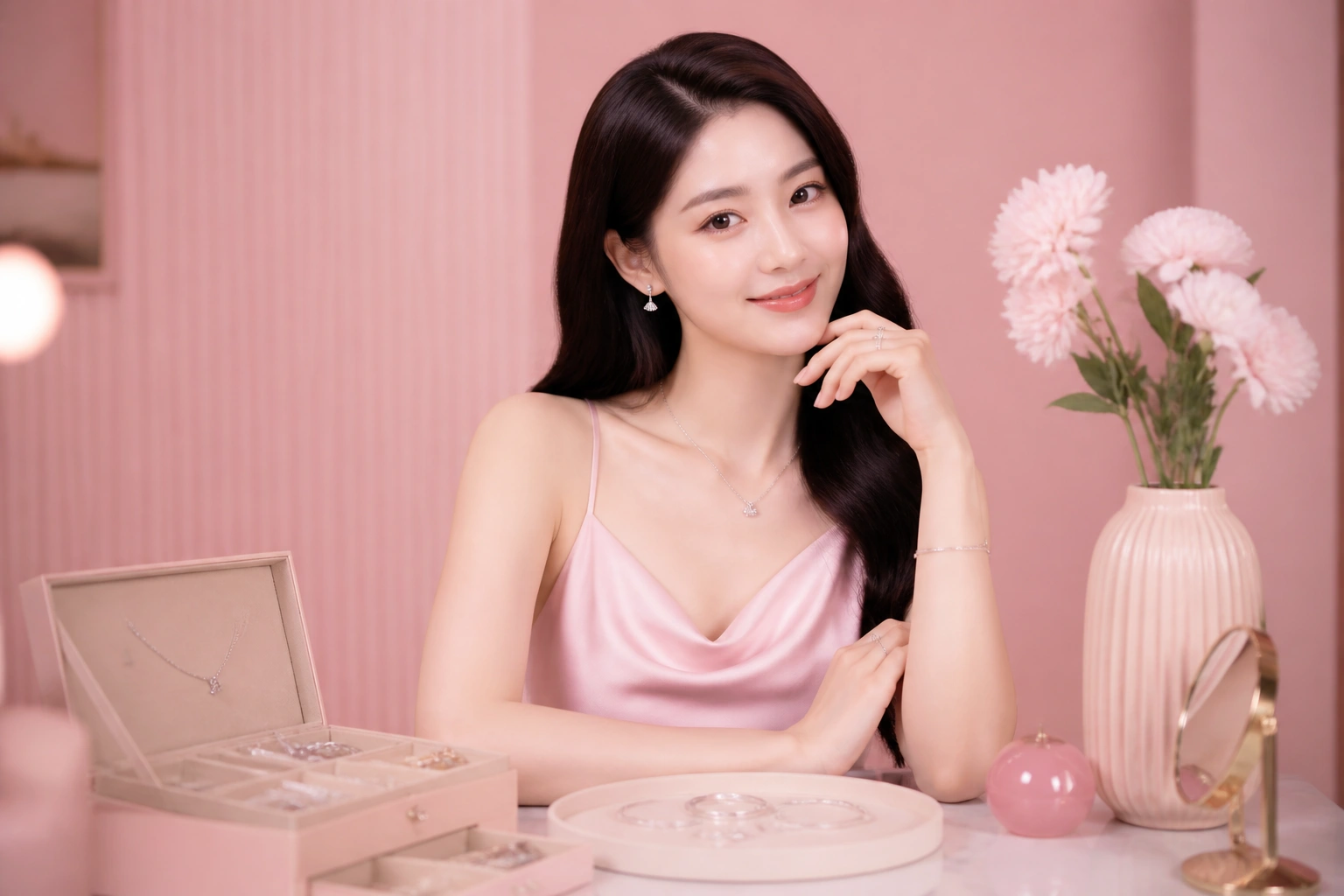 Bộ sưu tập trang sức bạc tiện dụng với công nghệ phủ rhodium