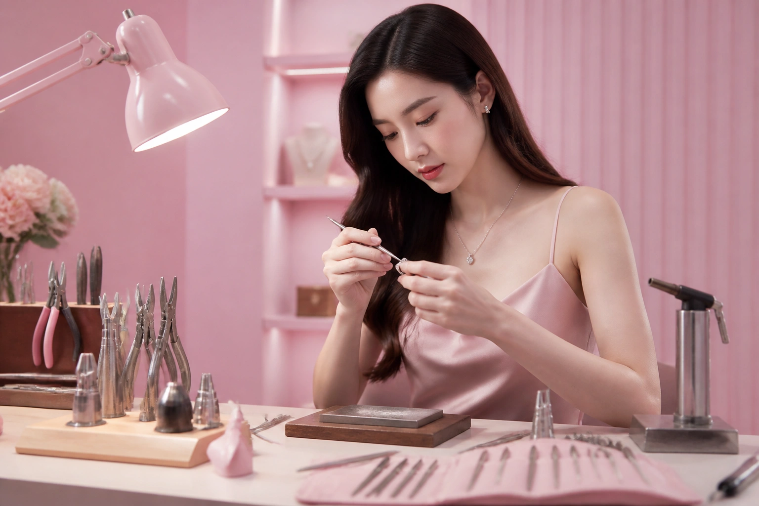 Các dụng cụ thủ công dùng trong kỹ thuật lộng tay trang sức