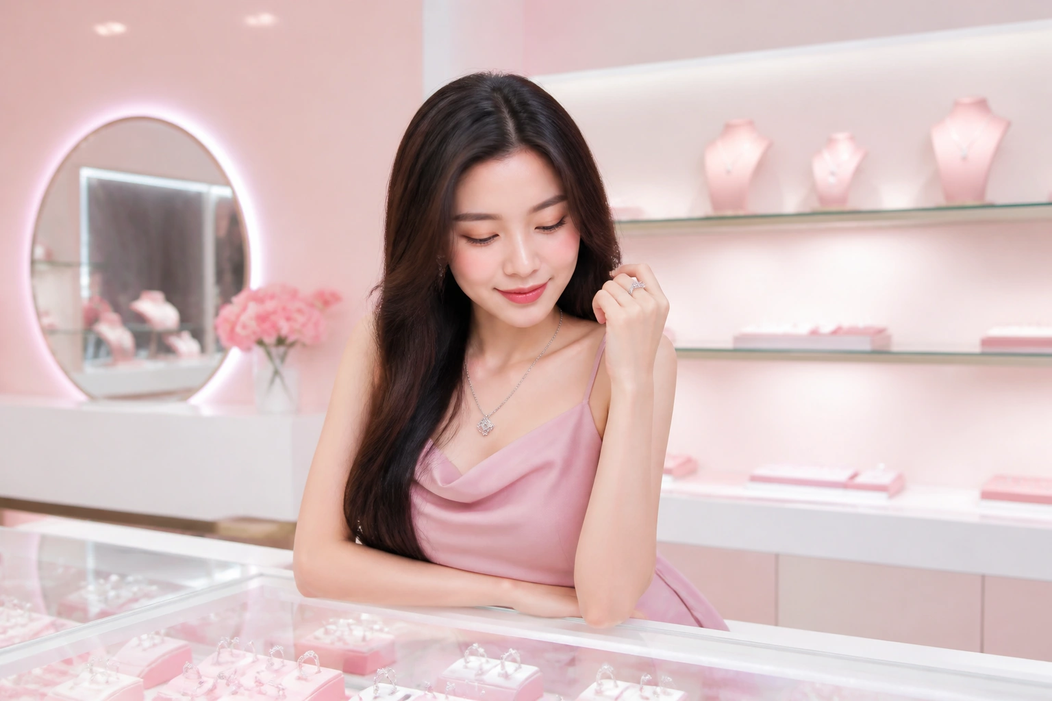 Các mẫu nhẫn bạc 925 ý nạm đá tinh xảo tại showroom DNJ Silver