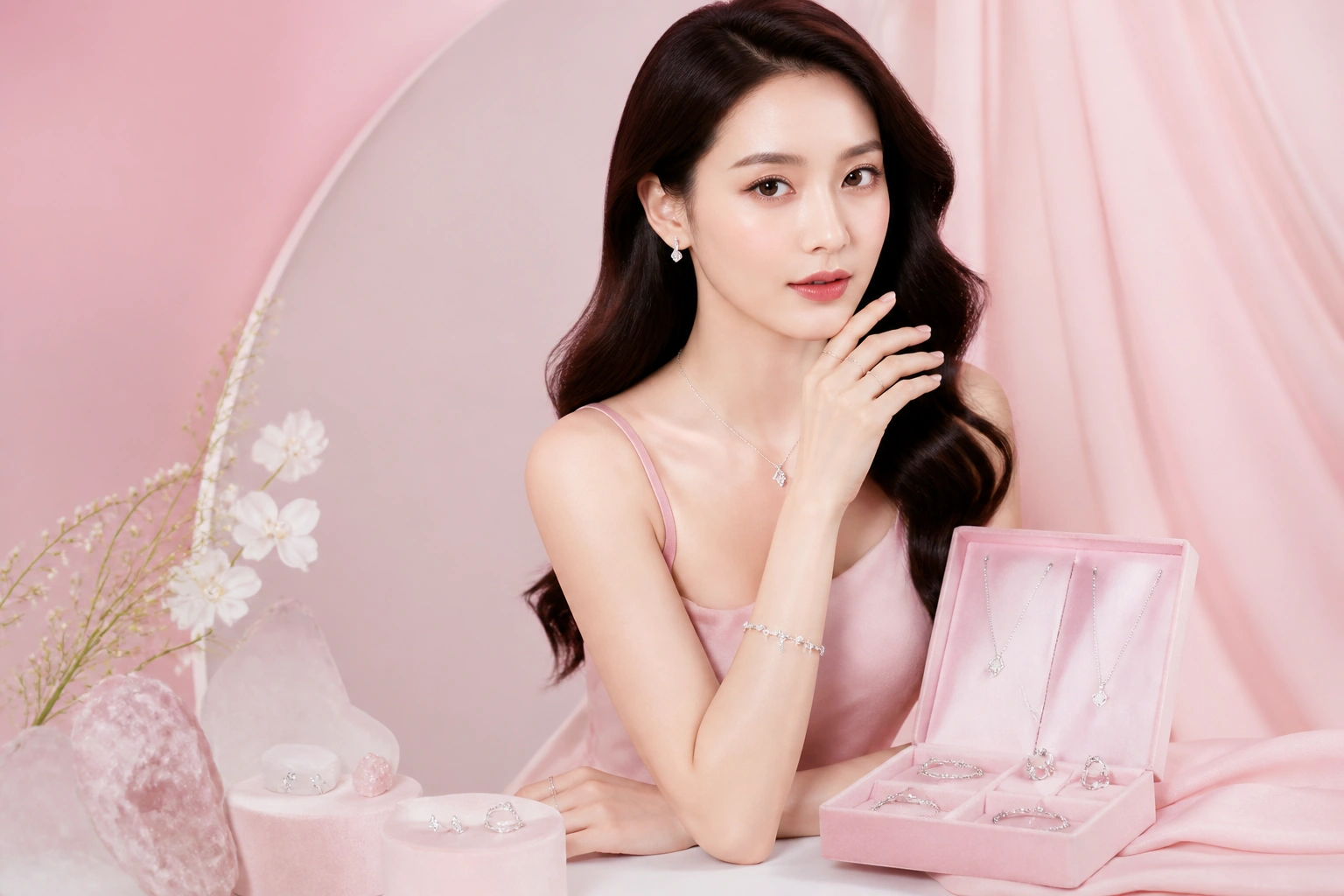 Các mẫu trang sức bạc DNJ Silver phù hợp cho người mệnh thủy và kim