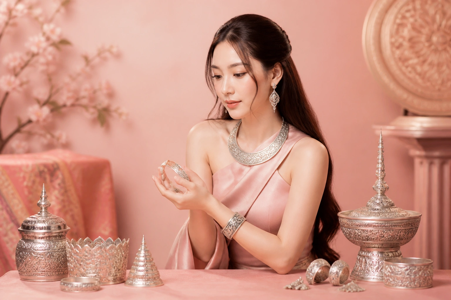 Các vật phẩm bạc phong thủy truyền thống của các dân tộc đông nam á