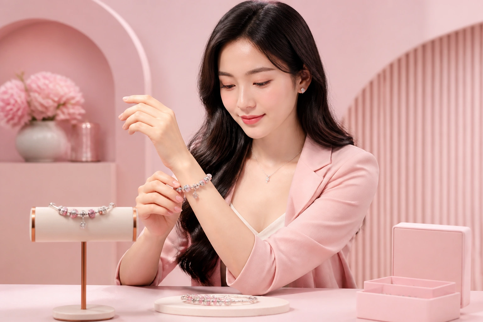 Cách phối charm spacer để cân bằng trọng lượng vòng tay