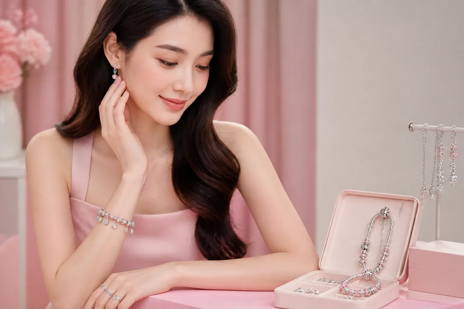 Cách phối mix charm bạc S925 độc đáo cho quý cô hiện đại