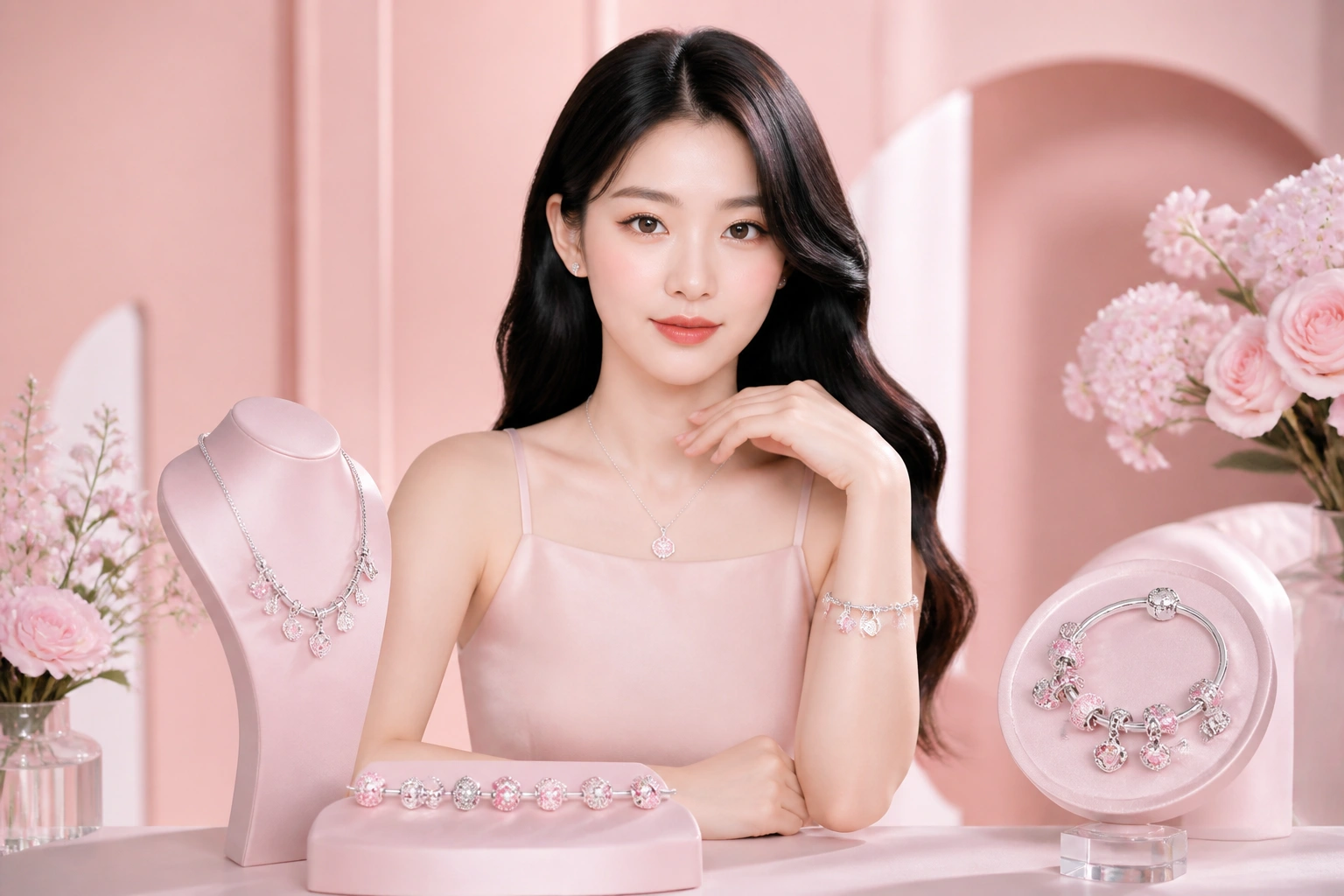 Cách sắp xếp charm đối xứng mang lại vẻ đẹp hiện đại cho nàng gemini