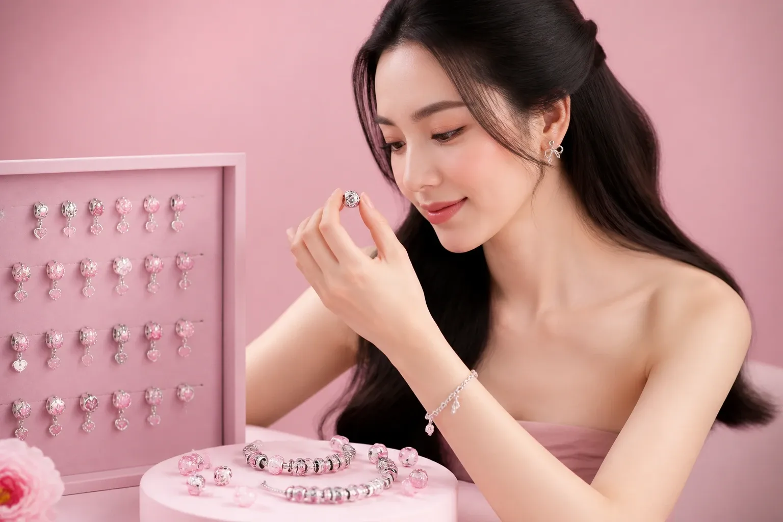 Cận cảnh các mẫu charm bạc S925 tinh xảo tại DNJ Silver
