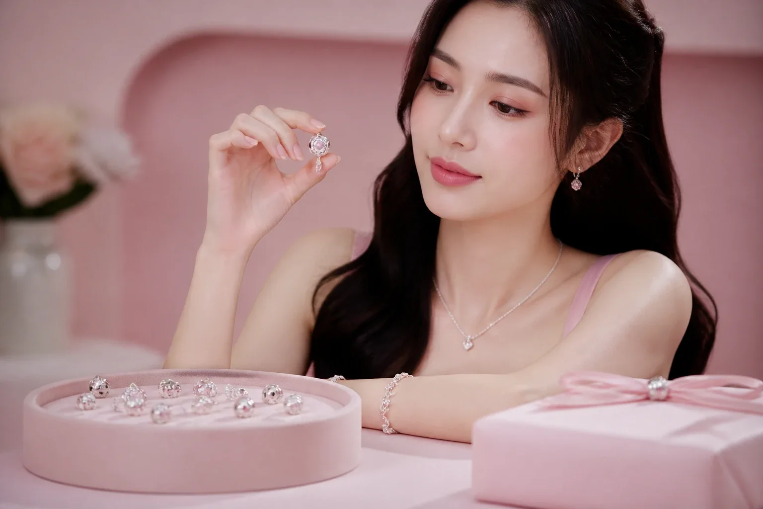 Cách biến hóa vòng charm từ dạo phố sang tiệc tối sang trọng - hình minh họa 3