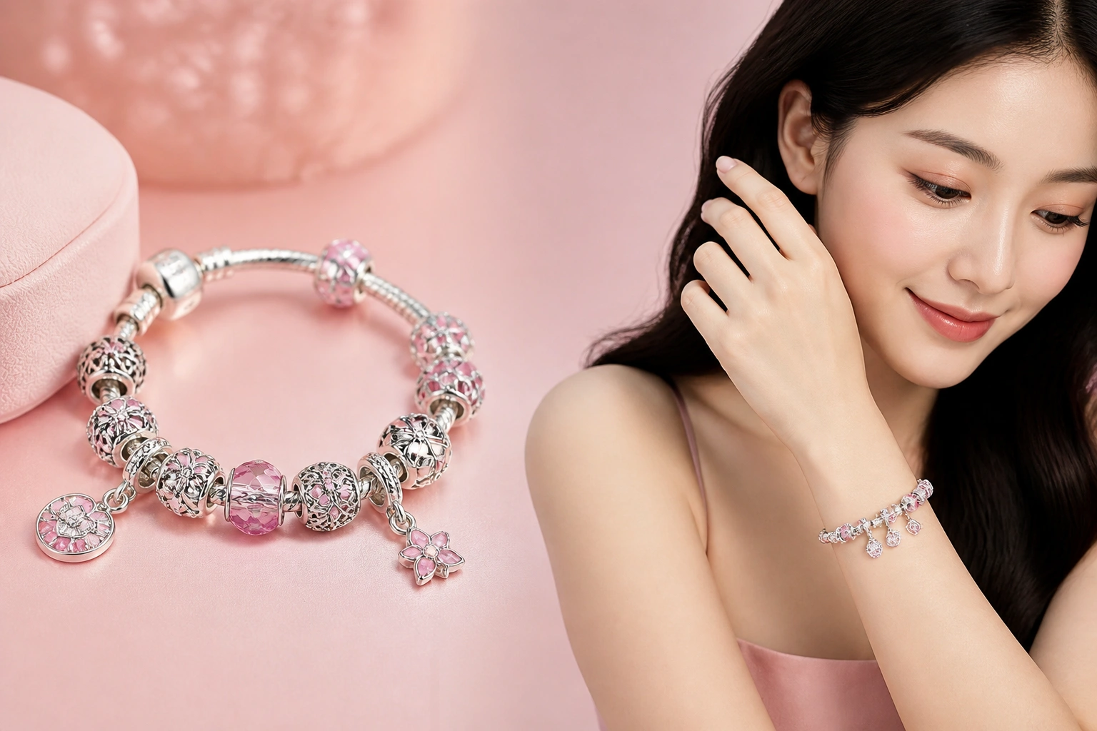 Cận cảnh vòng Charm 11 hạt mang ý nghĩa