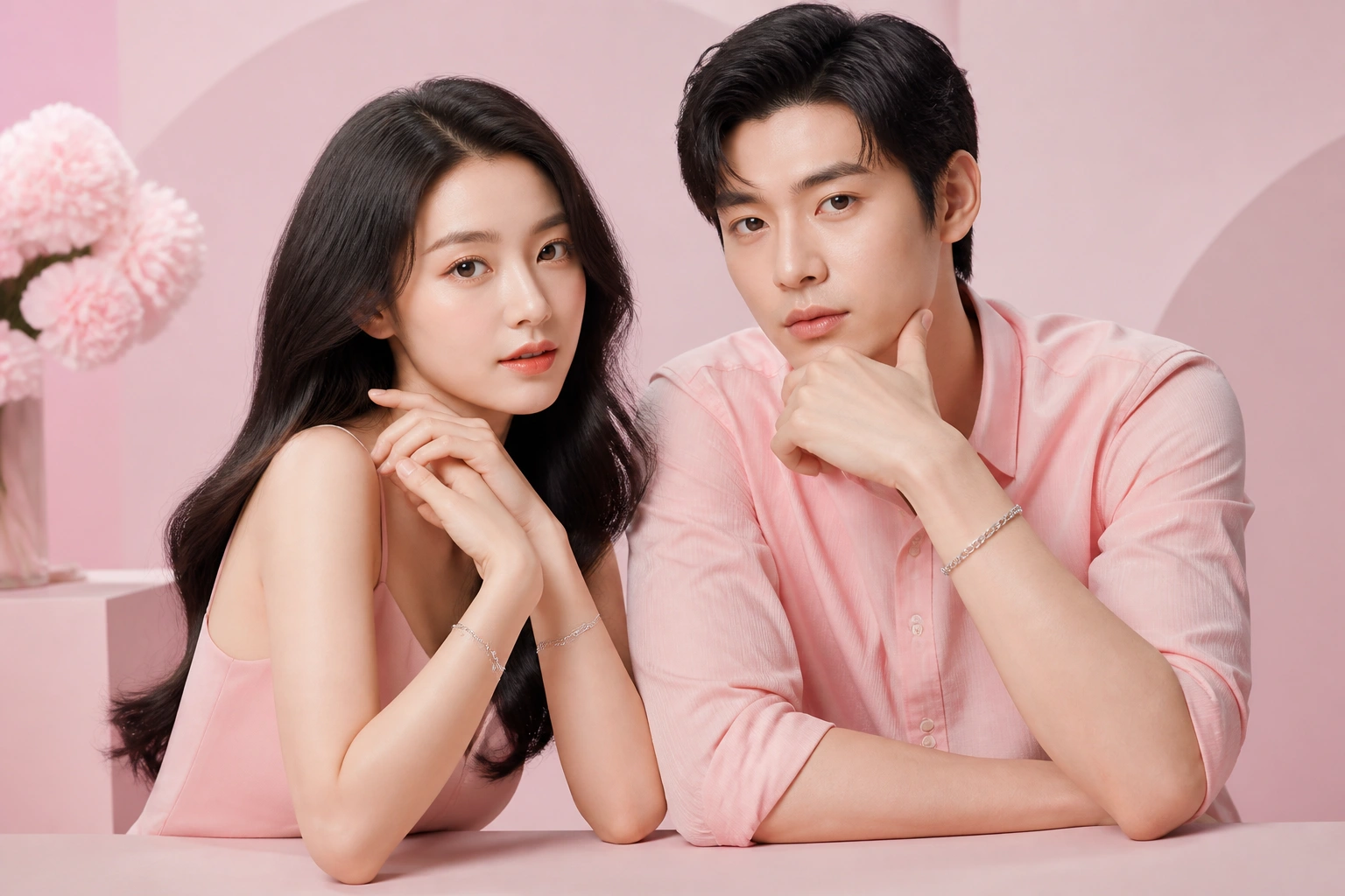 Cặp đôi trẻ trung cùng diện bộ sưu tập vòng tay bạc Unisex của DNJ Silver