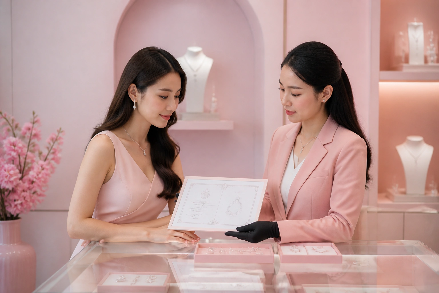 Chứng nhận chất lượng bạc S925 ý tại hệ thống DNJ Silver