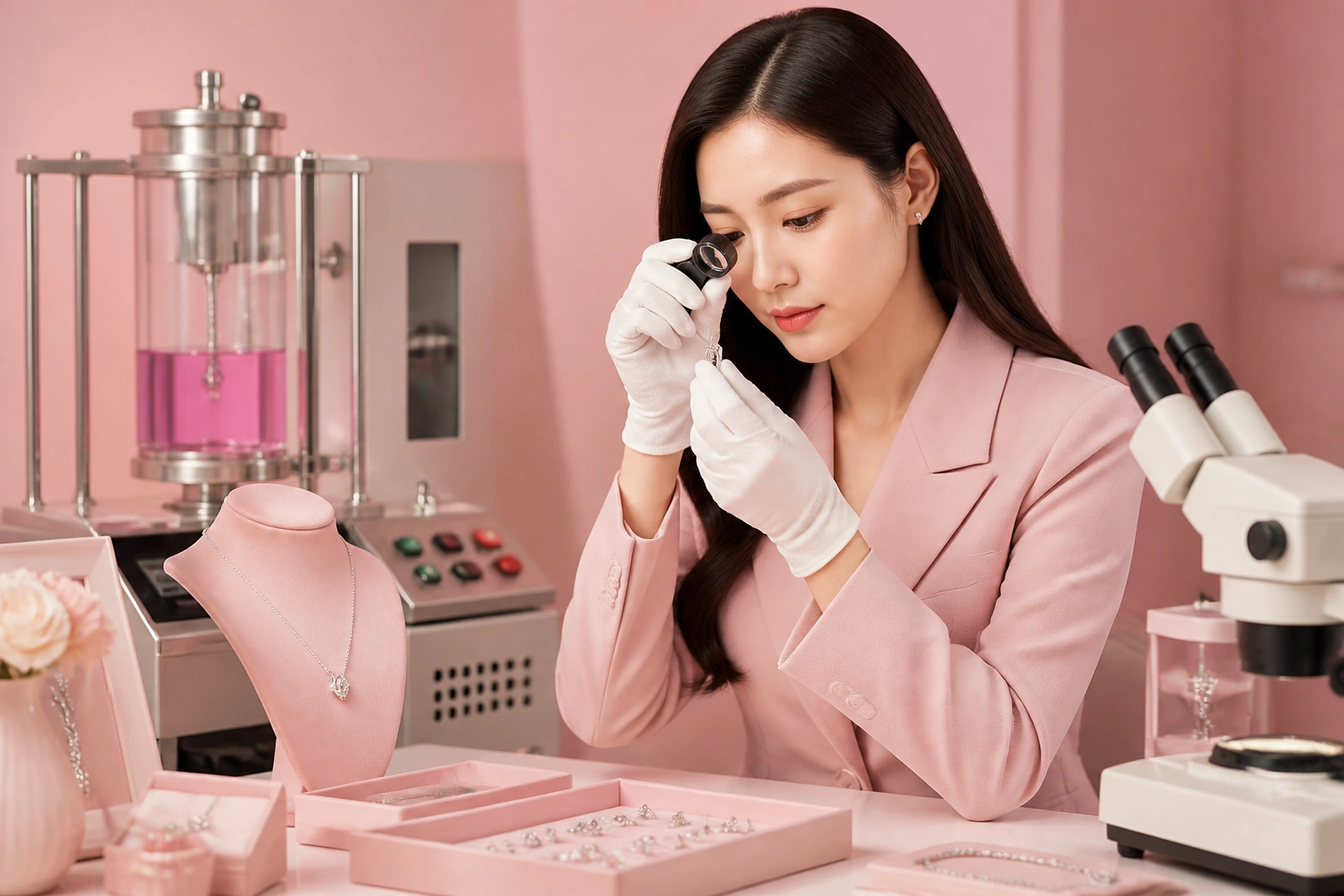 Chứng nhận chất lượng bạc S925 ý và công nghệ xi mạ tại DNJ Silver