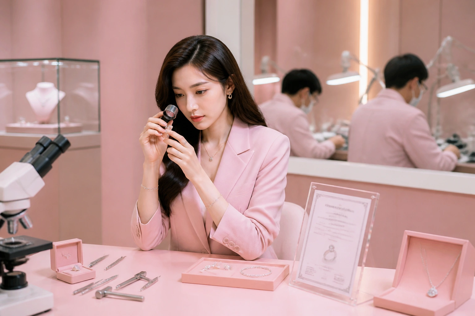 Chứng nhận chất lượng bạc và quy trình chế tác tại DNJ Silver