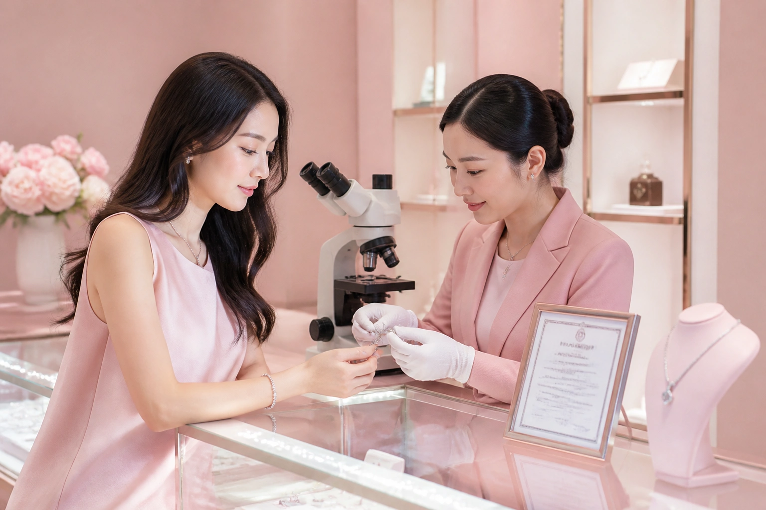 Chứng nhận định lượng bạc chuẩn ý tại hệ thống DNJ Silver