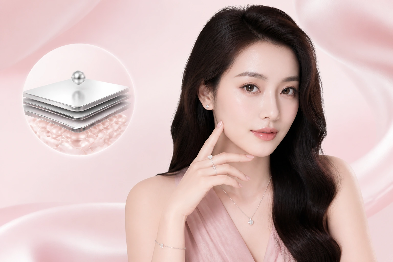 Công nghệ xi mạ rhodium đa lớp giúp bảo vệ làn da