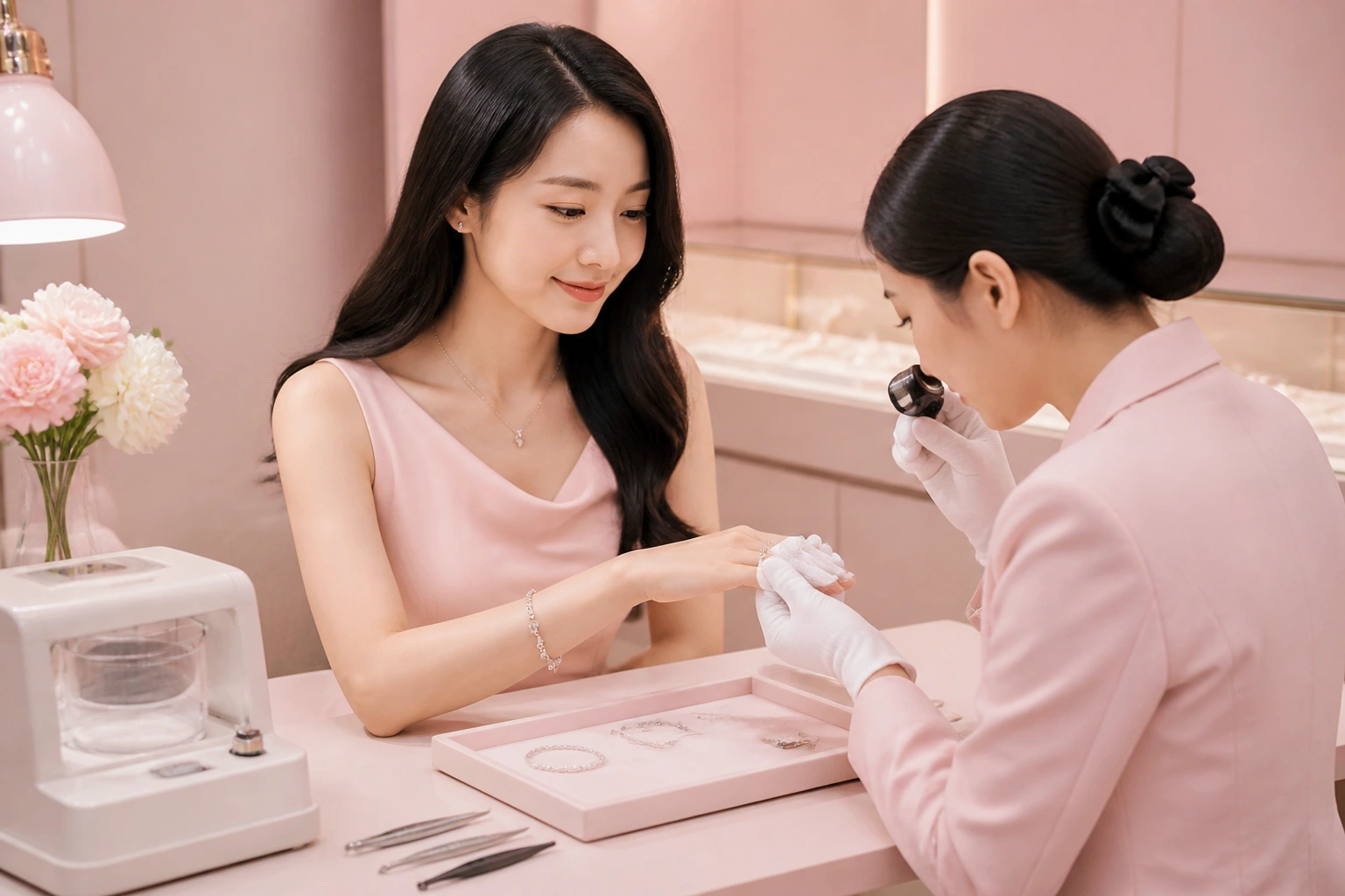 Dịch vụ chăm sóc trang sức tận tâm tại DNJ Silver