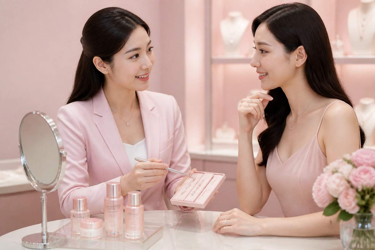 Dịch vụ tư vấn chăm sóc da và trang sức tại DNJ Silver