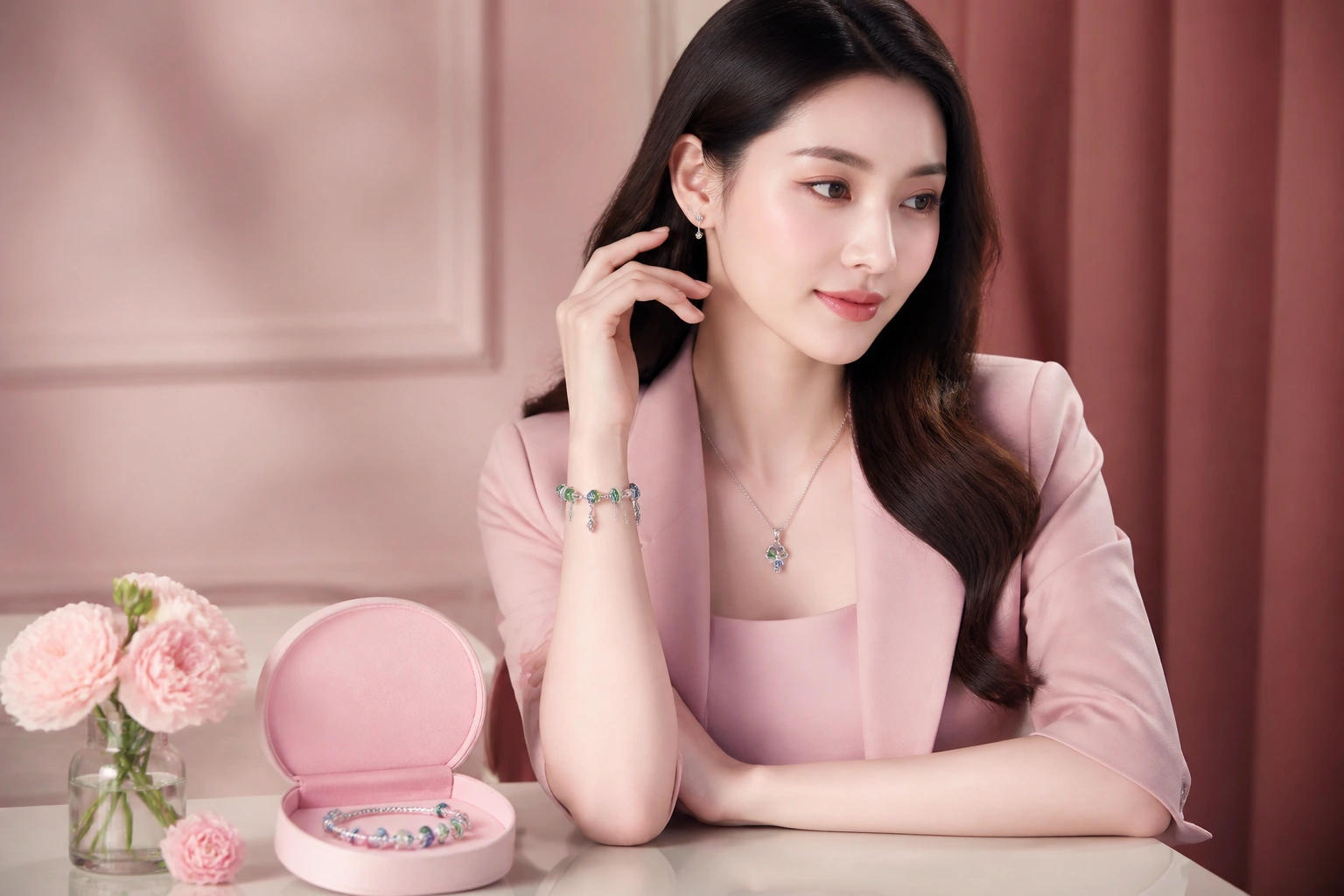 Gợi ý cách mix-match charm hành thủy và mộc cho quý cô thành đạt