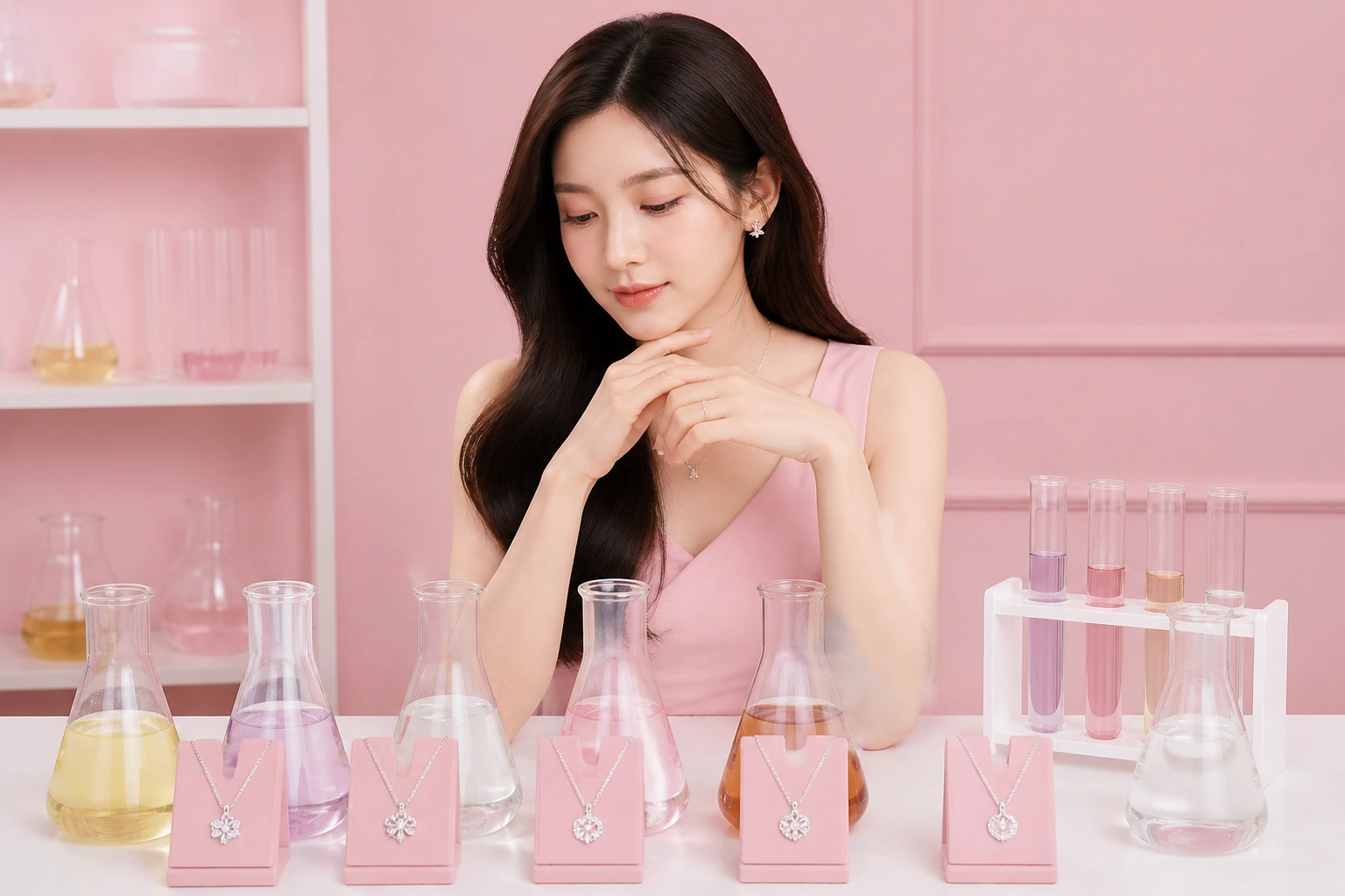 So sánh trang sức bạc khi tiếp xúc với các loại độc tố khác nhau