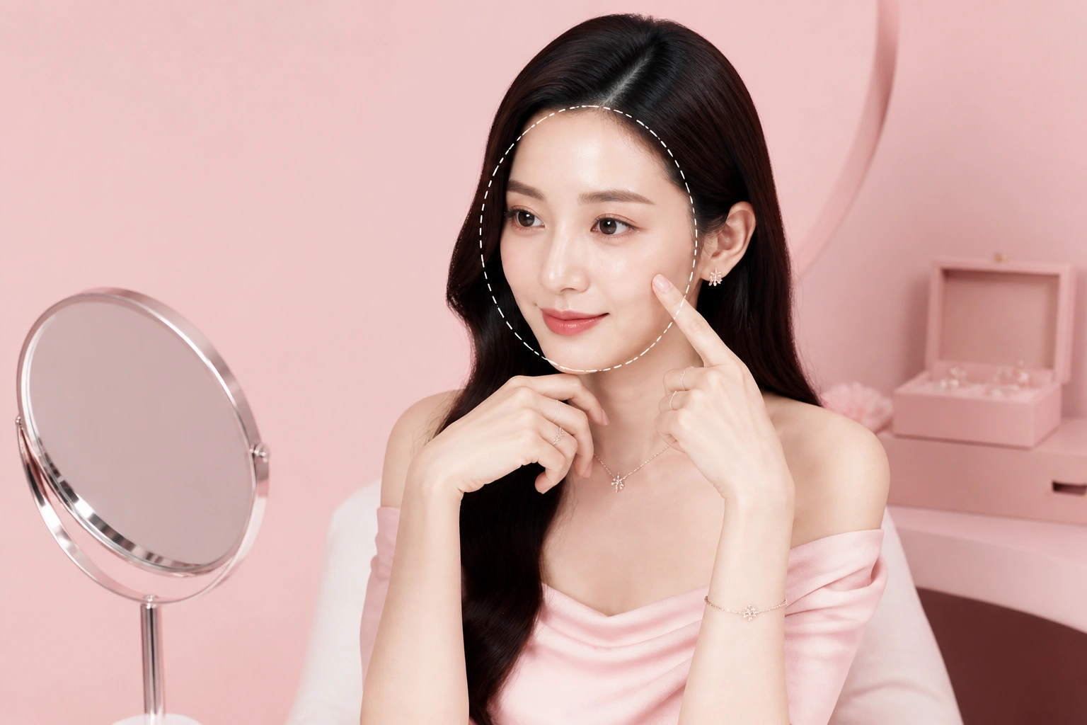 Hướng dẫn nhận diện tỷ lệ khuôn mặt tròn chuẩn xác