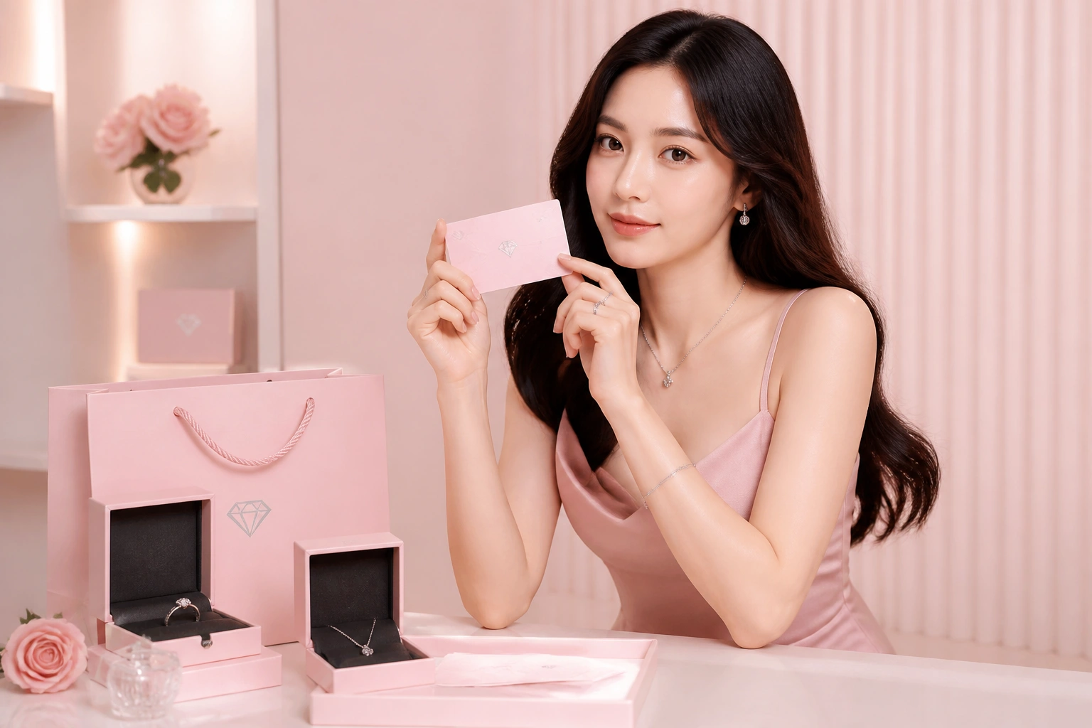 Mẫu thẻ bảo hành sang trọng và chuyên nghiệp tại DNJ Silver