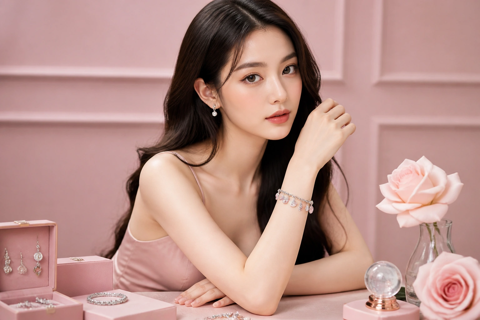 Mẫu vòng tay charm bạc S925 sang trọng dành cho cung kim ngưu