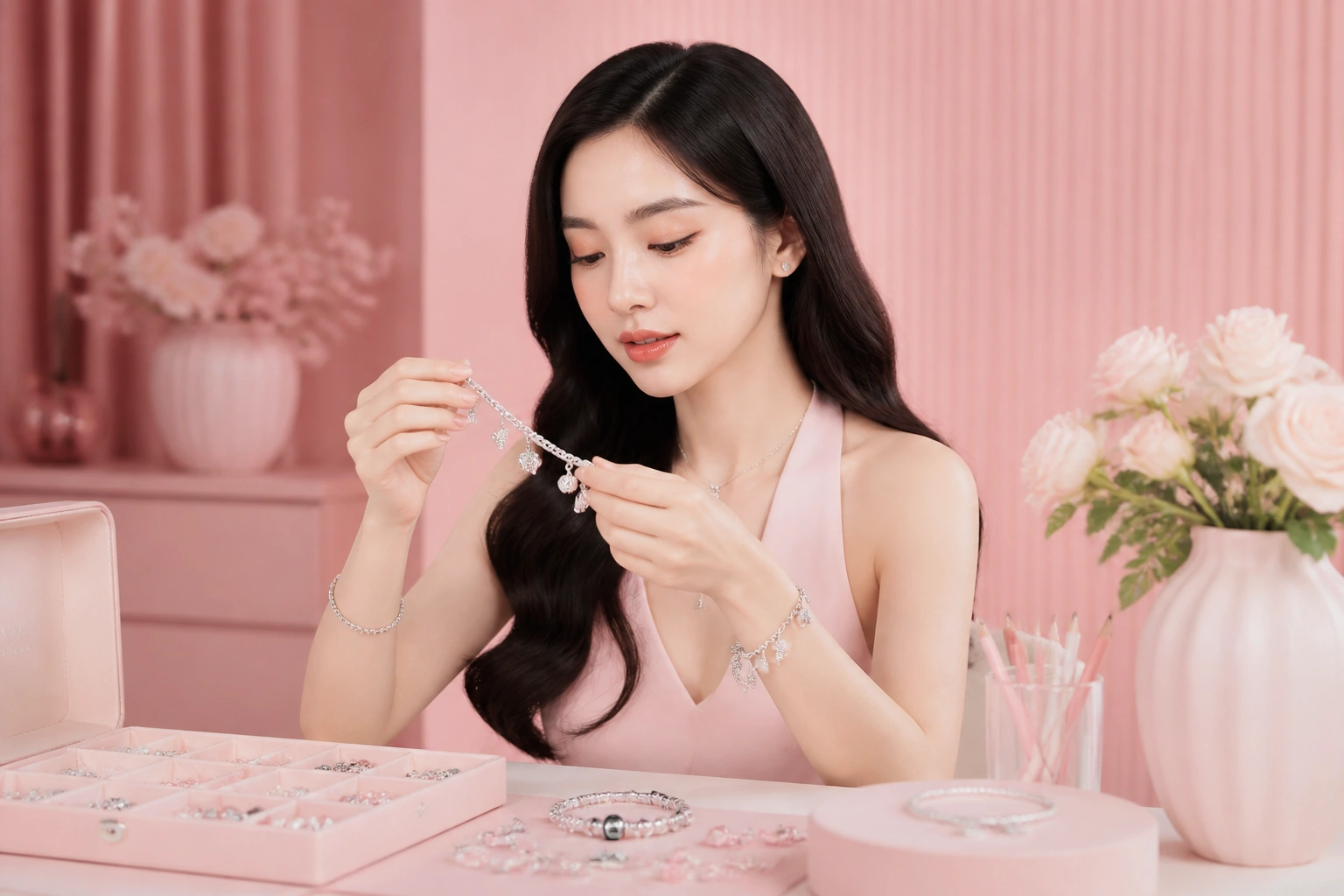 Những chiếc vòng Charm DNJ chứa đựng những thông điệp cá nhân hóa sâu sắc của khách hàng
