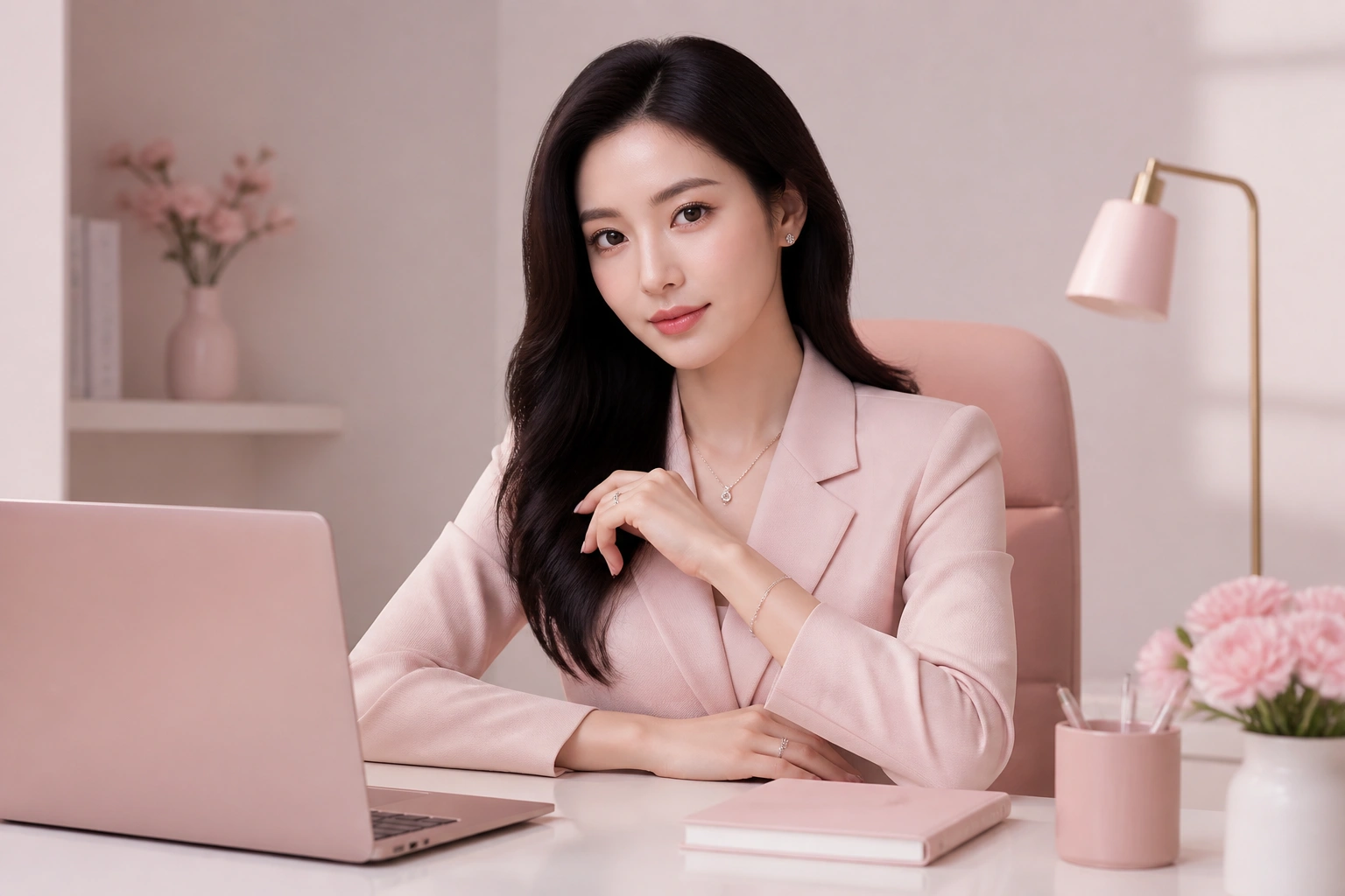 Quý cô thanh lịch với bộ 3 trang sức bạc cơ bản tại văn phòng