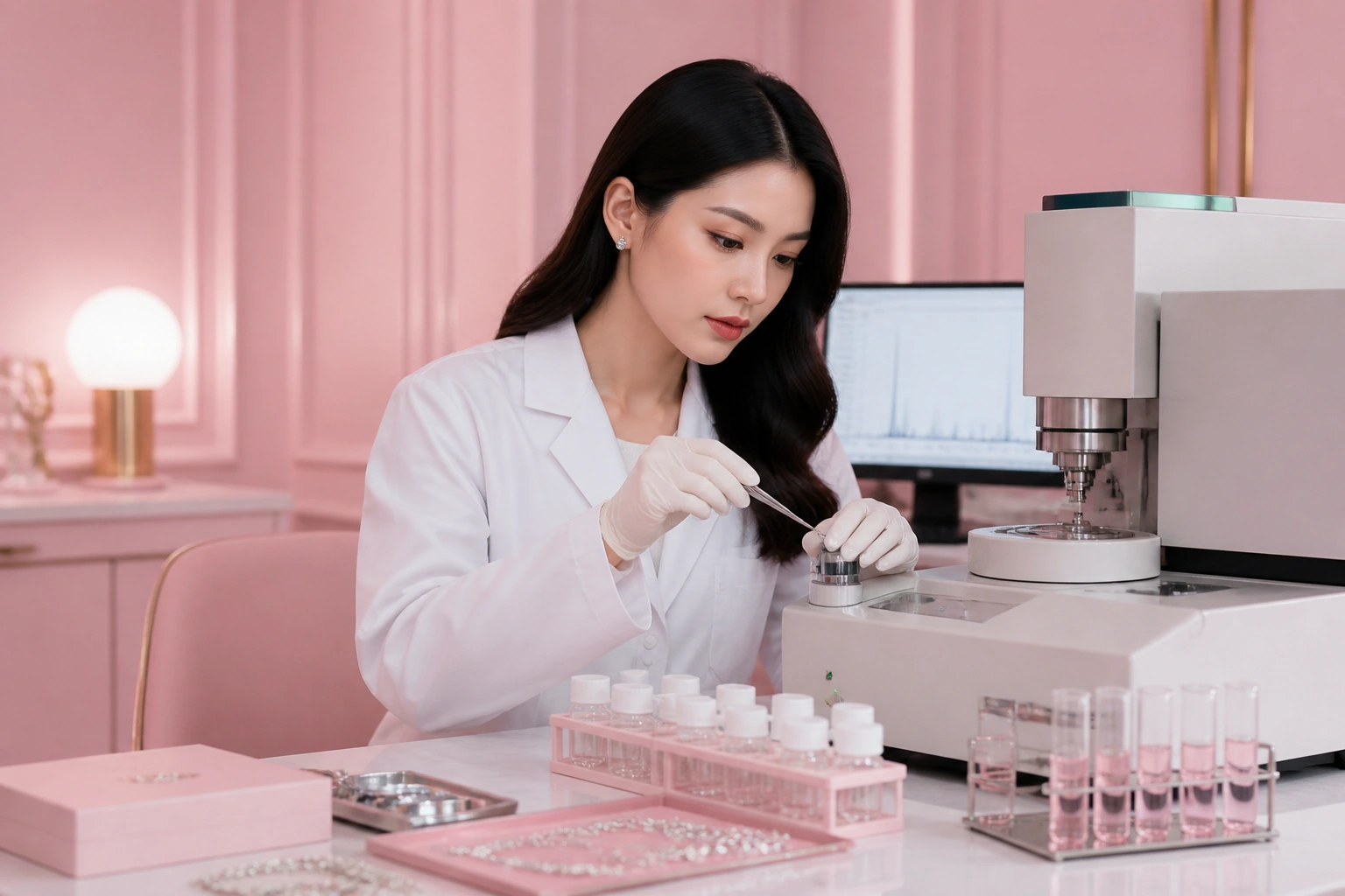 Quy trình kiểm tra hàm lượng kim loại nặng trong bạc tại phòng thí nghiệm